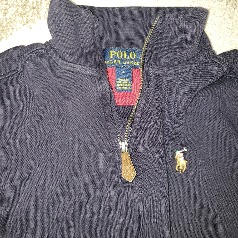 Polo quarter zip sweater
